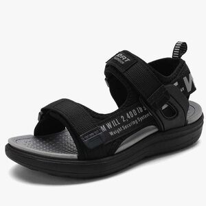 ⭐️ Boys: KULE BEAR- Outdoor/Hiking Sandals- Black and Gray Size Big Kid 7.5
